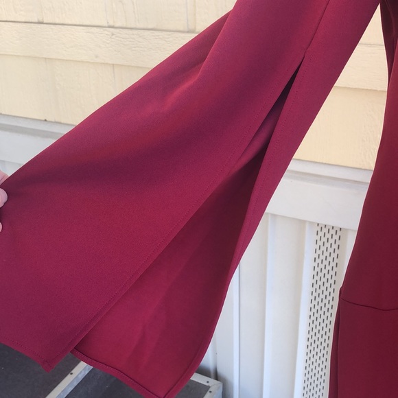 Beautiful Red CALVIN KLEIN Dress Size 14 - Picture 10 of 14